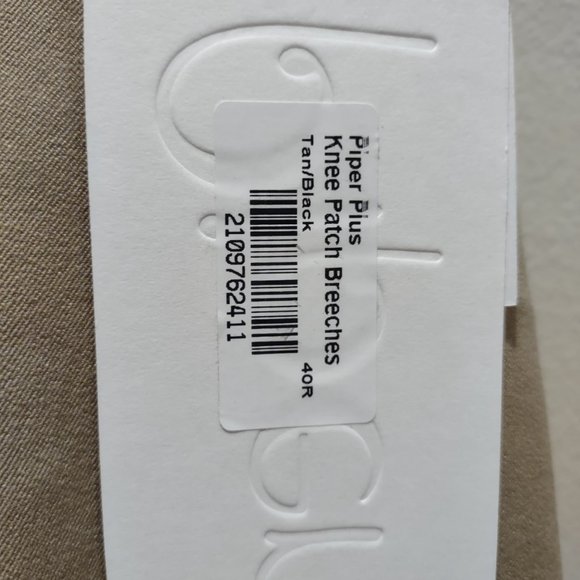 Piper Low-rise Breeches by SmartPak - Knee Patch - Picture 4 of 5